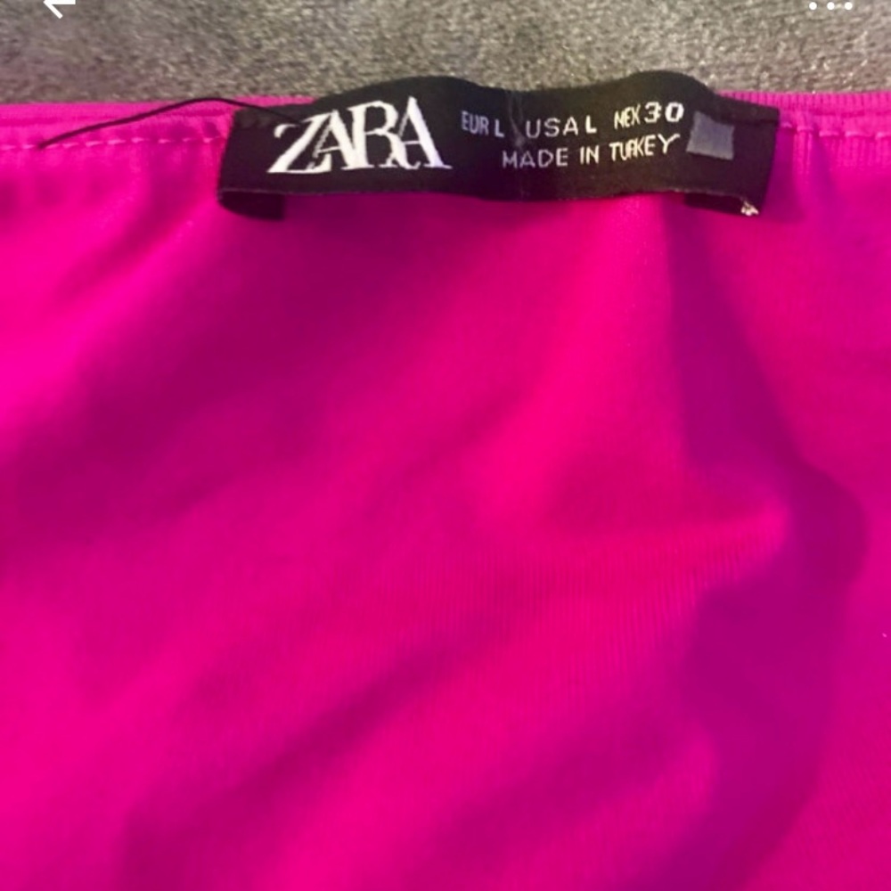 Zara Fuchsia Shirt